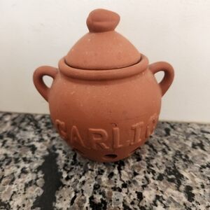 Terracotta Garlic Keeper
